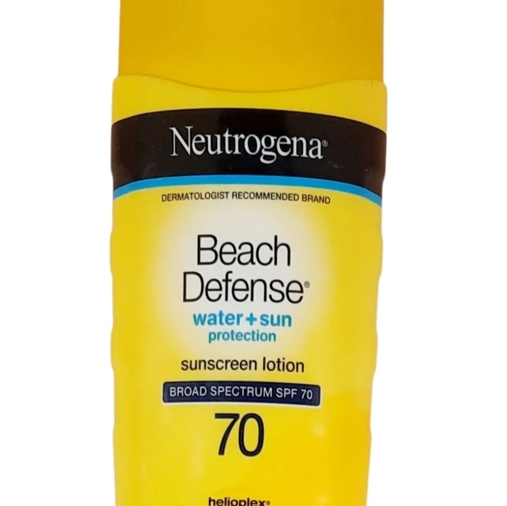 Neutrogena Beach Defense  Water + Sun Protection  Sunscreen Lotion